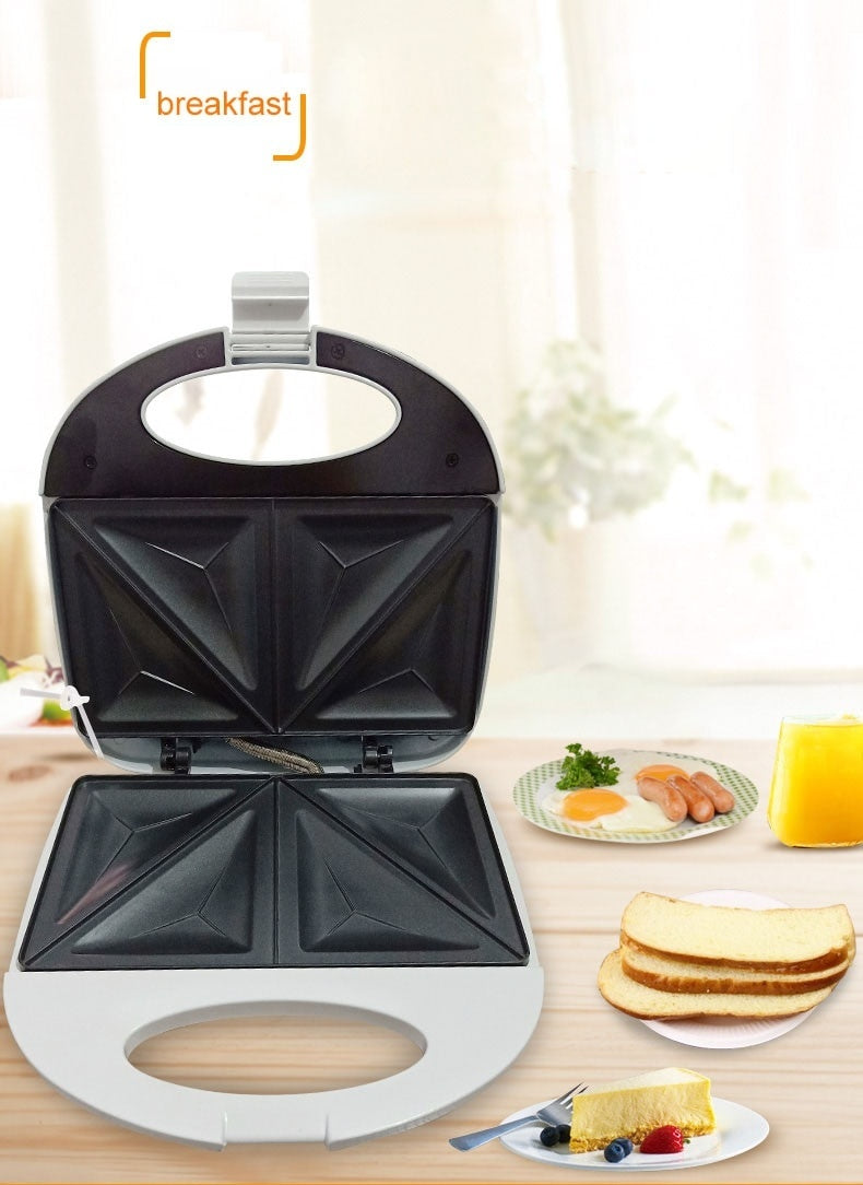 Double-Sided Breakfast Sandwich Maker — Panini Press & Omelette Toaster