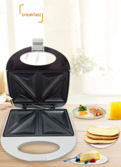 Double-Sided Breakfast Sandwich Maker — Panini Press & Omelette Toaster
