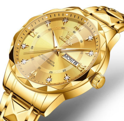 OLEVS brand 2025 waterproof watch with luminous dial for men
