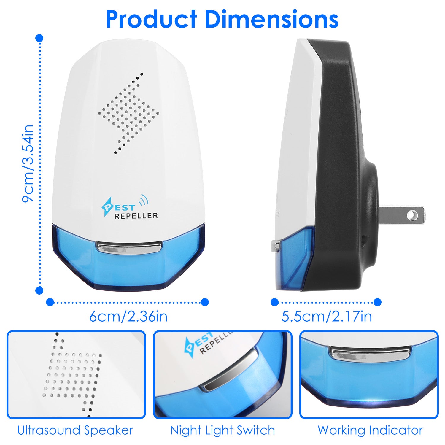 "Professional-grade pest control device for eliminating insects and bugs at home"