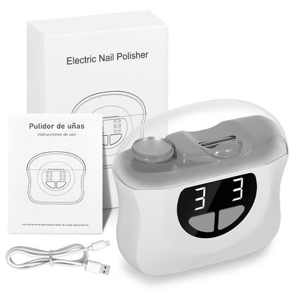 Electric Nail Clippers Nail Piercing Device Cutting And Grinding Integrated LED Lighting Lamp