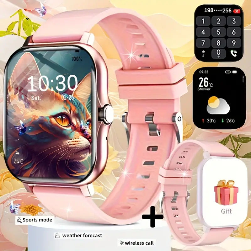 New Smartwatches Now On Sale, Featuring Message Alerts, Call Answering, Health Monitoring, Activity Tracking, Notification Reminders, And Fitness Functions.