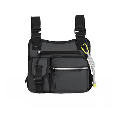Workwear Functional Vest Chest Bag Reflective
