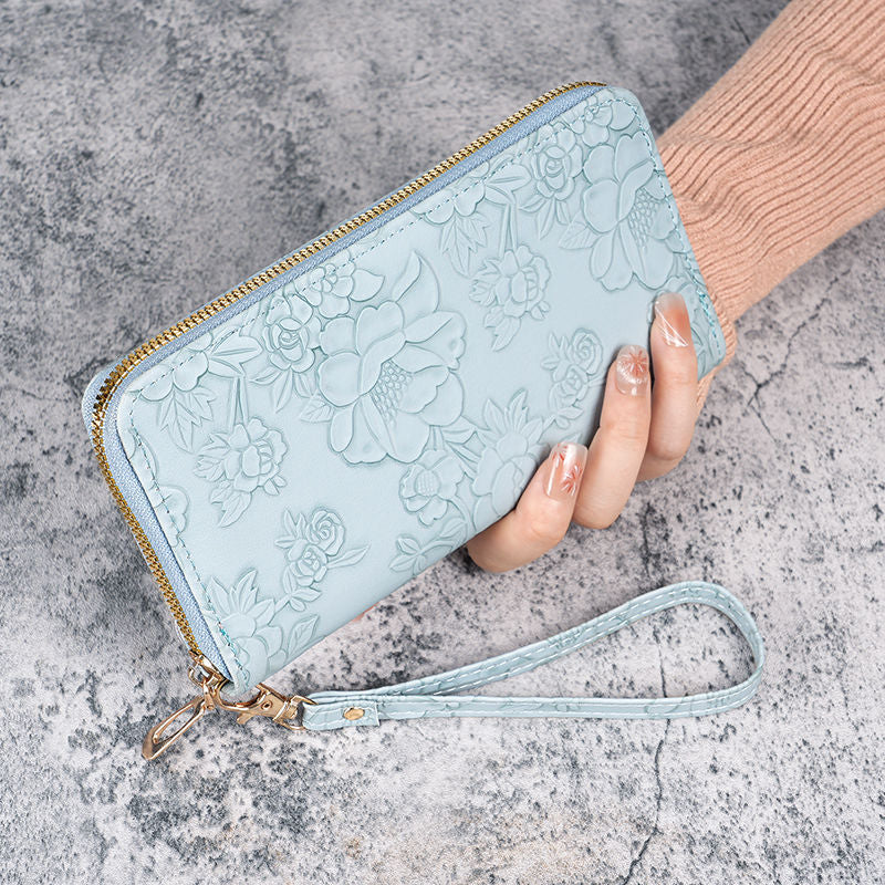 Women's Long Zipper Multi-functional Coin Purse
