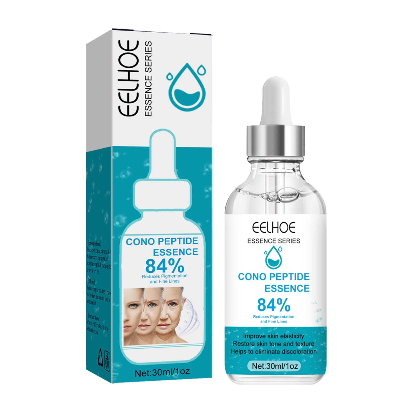EELHOE Aquatic Peptide Anti-Wrinkle Serum - Eye & Mouth Fine Line Treatment